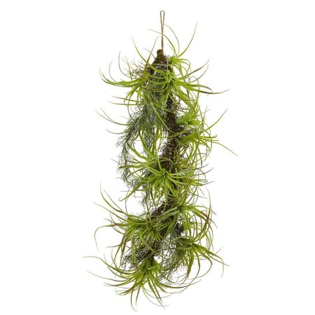 NEARLY NATURALS 48 in. Air Plant Artificial Hanging Plant 8340